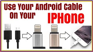 Remax Apple Lightning Converter Review /// Use Your Android  Phone Cable On Your Iphone