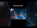 Classic Sonic's speed vs Modern Sonic's speed vs Movie Sonic's speed