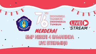 UPACARA MEMPERINGATI HARI KEMERDEKAAN 17 AGUSTUS 2021 SMPN 4 SAMARINDA