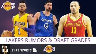 Lakers Draft Grade + Free Agency Rumors On Nikola Vucevic & D’Angelo Russell | 2019 NBA Draft Recap