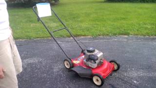 Murray Push Mower, 3.5 hp Briggs, 20 \