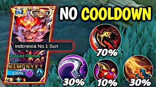 MENCOBA SUN ITEM COOLDOWN ❗MALAH JADI GINI COYY | MOBILE LEGENDS