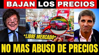 💥MILEI ACABA CON EL ABUSO DE PRECIOS💥*BAJAN PRECIOS* FACILITAN EL INGRESO DE PRODUCTOS IMPORTADOS