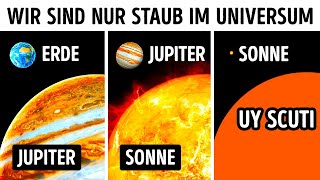 Die Größe des Universums lässt uns verdammt klein aussehen