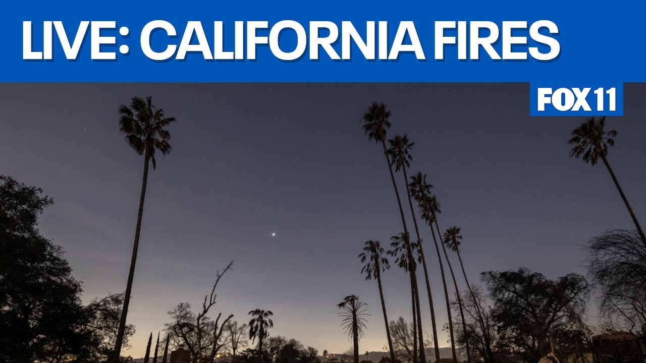 California Wildfire Coverage Jan 16 Youtube