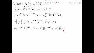 Fourier級數與積分變換 43 F变换的性质证明