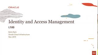 IAM Level 100 - Part 1: Introduction to OCI IAM Service