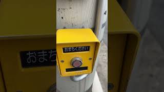 押しボタン式信号機 #信号機