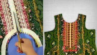 Simple Designer Neckline Cutting And Stitching || Galay Ka Design