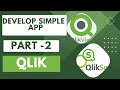 Develop Simple Dashboard in Qliksense -Tutorial Part-2 #datamodelling #scripting #resident#preceding