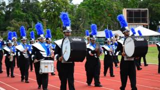 K.N.Marching Band นำขบวนพาเหรดเข้าสู่สนาม