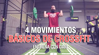 ✅4 movimientos BÁSICOS para hacer CROSSFIT