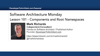 Lesson 101 - Components and Root Namespaces