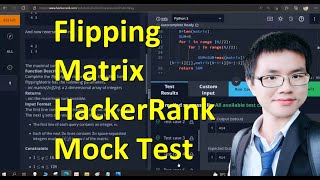 Flipping the Matrix HackerRank Mock Test | Solution with Explanation