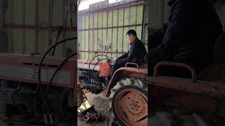 대동트랙터 파워 핸들 개조 old tractor without steering wheel