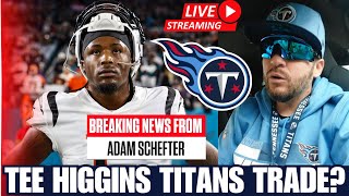 Titan Anderson is LIVE! 🚨 NFL FREE AGENCY DAY 1! Tee Higgins REQUESTS TRADE from Bengals to Titans?