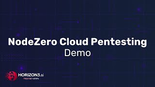 NodeZero Cloud Pentesting