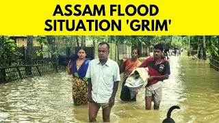 Assam News | Flood Worsens In Assam As Rivers Continue To Flow Above Danger Level | Assam Flood 2023