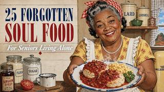 25 FORGOTTEN Poor Man Soul Food Meals for Seniors Living Alone