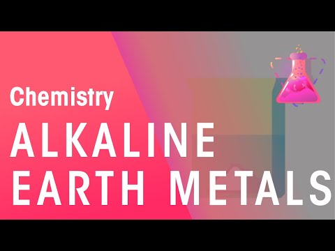 What do you mean by alkaline earth metal?