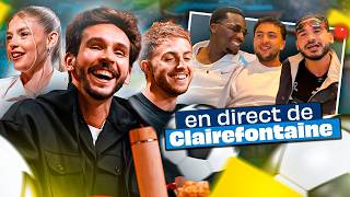 Calling Amine, Inox, and SDM LIVE from Clairefontaine!