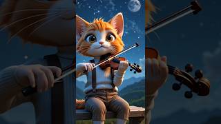 The Forgotten Violin|Ai story|#cat#cartoon #ai #cute #animals #motivation #love #shorts #shortvideo