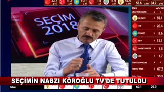 Seçimin nabız Köroğlu TV’de tutuldu  (25.06.2018)