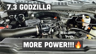 Ford super duty 7.3 Godzilla gets some bolt on power gains!