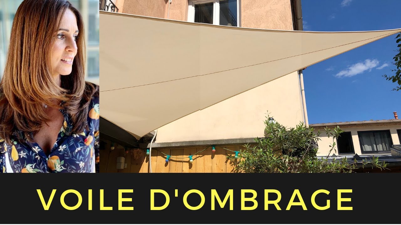 Comment Installer Une Voile D'ombrage ? - YouTube