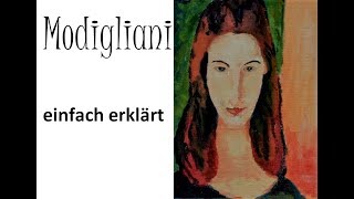 Malen wie die großen Künstler: Portrait nach Modigliani (Teil 1/2)