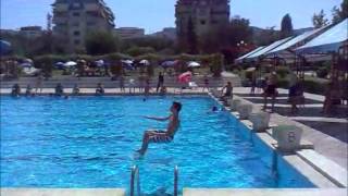 Frontflip In Swiming Pool ( With Slow Motion )