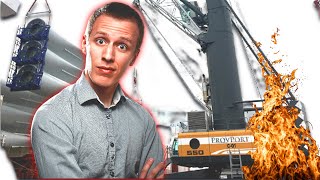 Revealing Insane Liebherr Port A.I. Crane With Crazy Strength