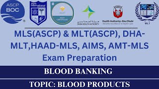 Exam Preparation ( QUIZ 1)  MLS(ASCP), DHA-MLT, AIMS, HAAD, AMT \u0026 MLT(ASCP)