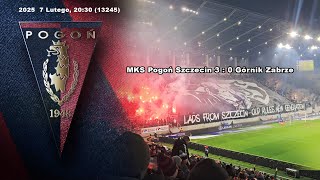 MKS Pogoń Szczecin 3:0 Górnik Zabrze