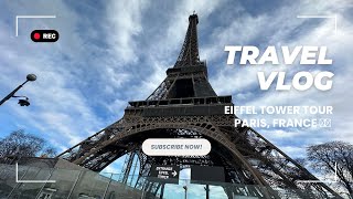 Scaling the Eiffel Tower: A Staircase Adventure! | A Unique Paris Adventure Paris 4K