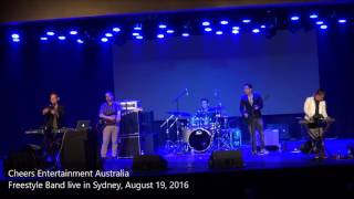 FREESTYLE BAND live in Sydney - Mike Luis and Joshua Desiderio