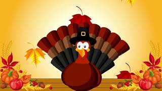 Thanksgiving Screensaver - Tom The Turkey Screensaver - Turkey Screensaver - HD - 1 Hour