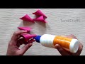 பேப்பரில் அழகான பூ செய்வது எப்படி how to make simple paper flower