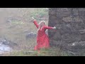 seductive dance of legendary huldra at the famous kjosfossen waterfall fjords norway flam railway