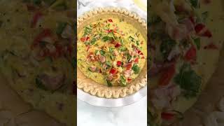 BREAKFAST PIE! Recipe in comments! #shorts