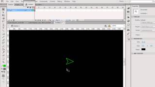 Flash Asteroids Game 1 - Setup and Graphics