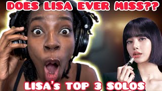 LISA REACTION | TOP 3 LISA SOLO MUSIC VIDEOS