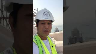 Precast Installation Inspection at Dome Area