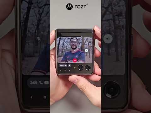 Realizar llamadas en la pantalla externa de tu motorola razr