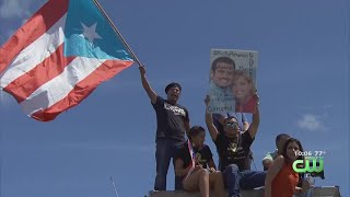 Puerto Ricans In Philadelphia Join Those Protesting Corruption In San Juan