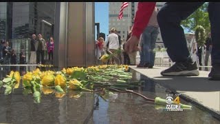 A Service At The Fallen Heroes Memorial Pays Tribute To Massachusetts Native Killed In Syria