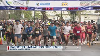 Bakersfield Marathon prep begins