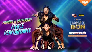 Florina And Priyanka Full Dance Performance  Pre-finale  Dance Ikon  Ohmkar  Ahavideoin
