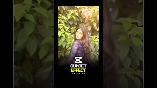 How I Create Sunset Effects in Capcut Tutorial 🤯🔥 #capcut #edit #tutorial
