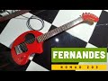 Fernandes Nomad ZO3 Made in Japan : Best Travel Guitar, Ever! (Fender Pro Junior, Shure SM57)